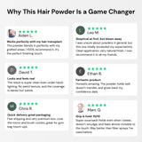 Blinqo Hair Filler Powder: Instant Volume, Thicker Hair, Natural Look