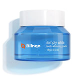 Blinqo Natural Teeth Whitening Powder - Enamel-Safe, Peroxide-Free, Vegan