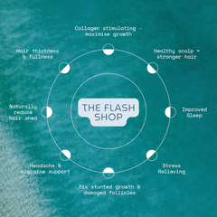 Hair Density and Growth-Stimulating Red Light Therapy Scalp Massager | 6 Months Warranty