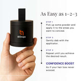 Blinqo Hair Filler Powder: Instant Volume, Thicker Hair, Natural Look