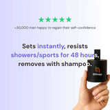 Blinqo Hair Filler Powder: Instant Volume, Thicker Hair, Natural Look