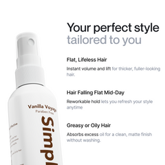 Blinqo Simpletics Himalayan Sea Salt Styling Spray for Hair