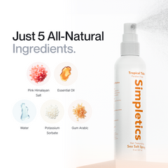 Blinqo Simpletics Himalayan Sea Salt Styling Spray for Hair