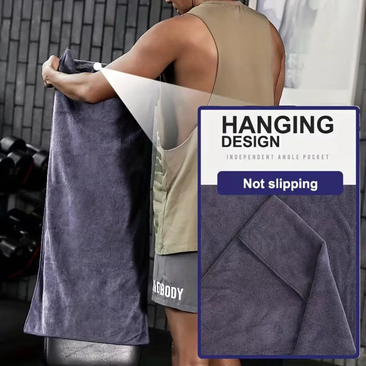 Blinqo Hooded Gym Towel