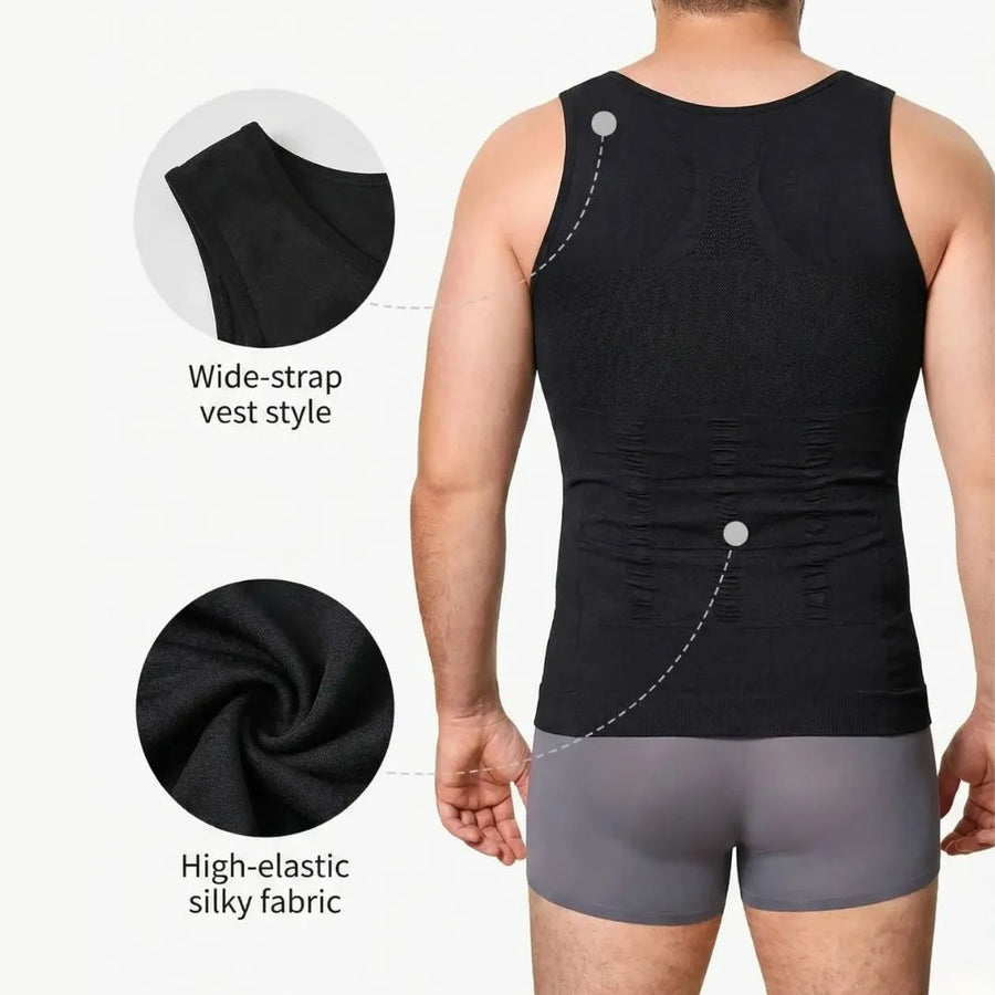 Men's Shaper Tank – Breathable Shapewear | Diwali Buy 2 Get 1 Free