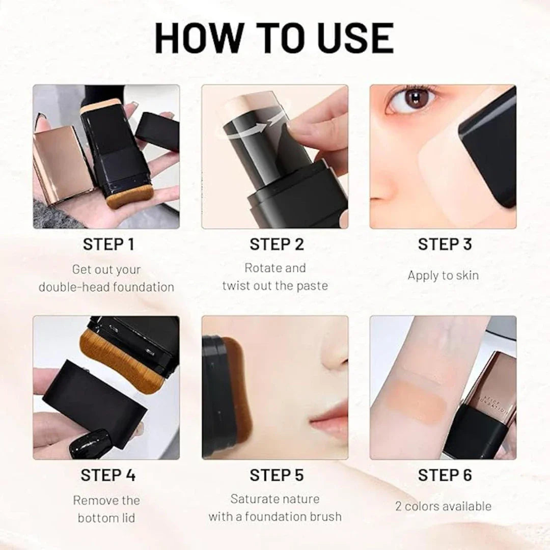 Blinqo Korean-Inspired 2-in-1 Foundation Stick