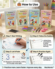 MacMonte™ MagicWrite Reusable Practice Copybook Set