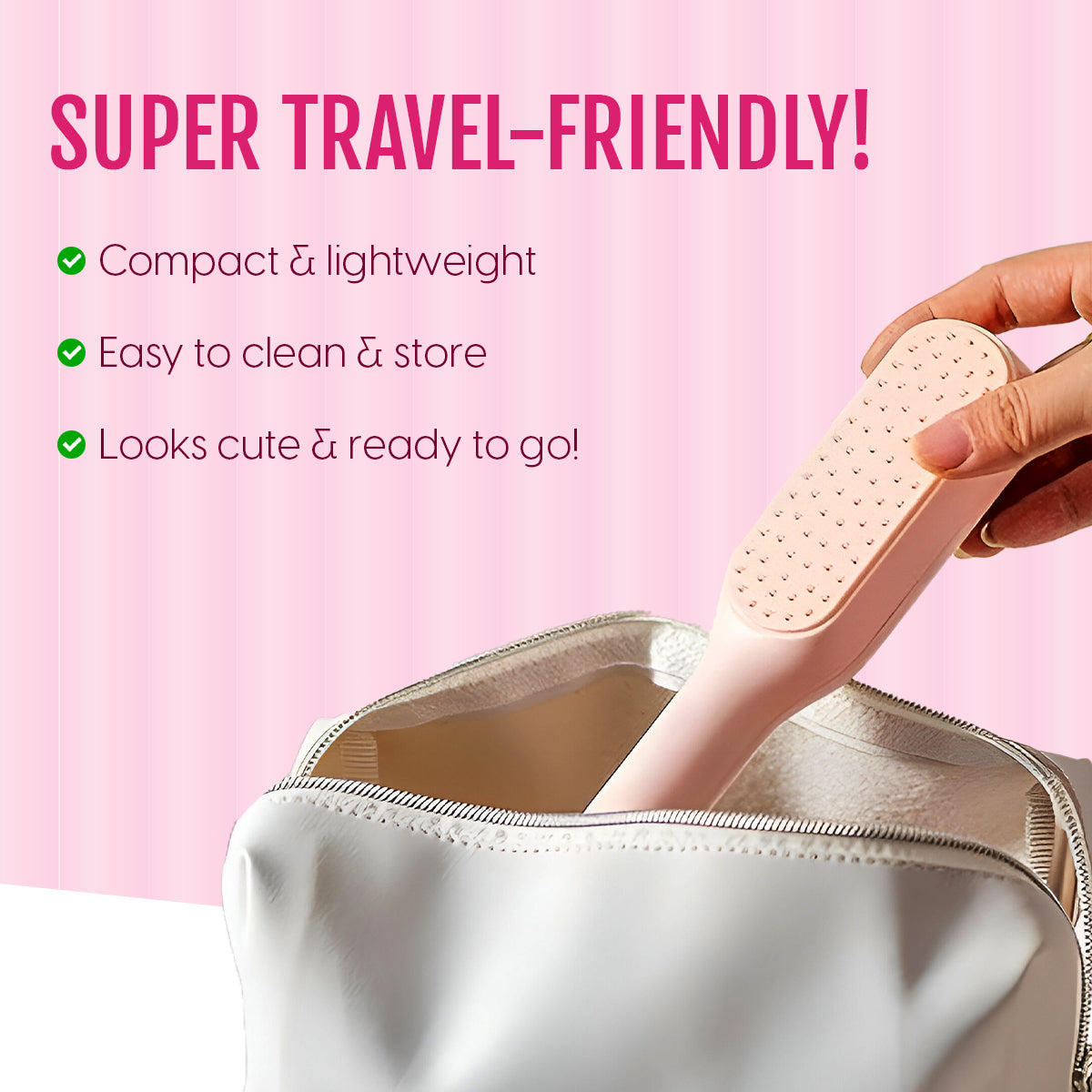 Self Cleaning Hair Brush