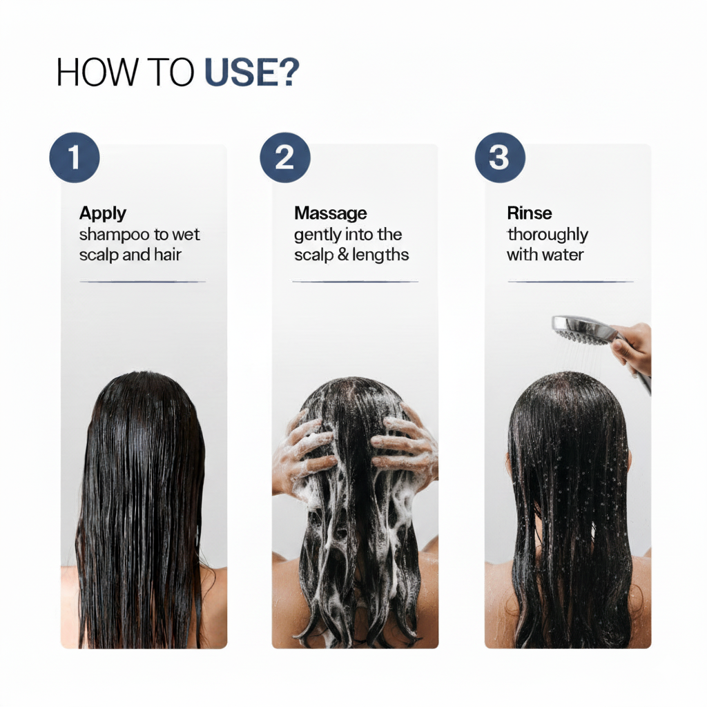 Blinqo Hair Detox Anti Hairfall Shampoo (100ml) – Clinically Tested, Sulphate Free