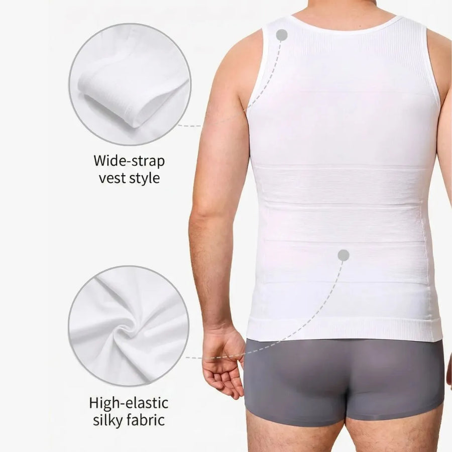 Men's Shaper Tank – Breathable Shapewear | Diwali Buy 2 Get 1 Free