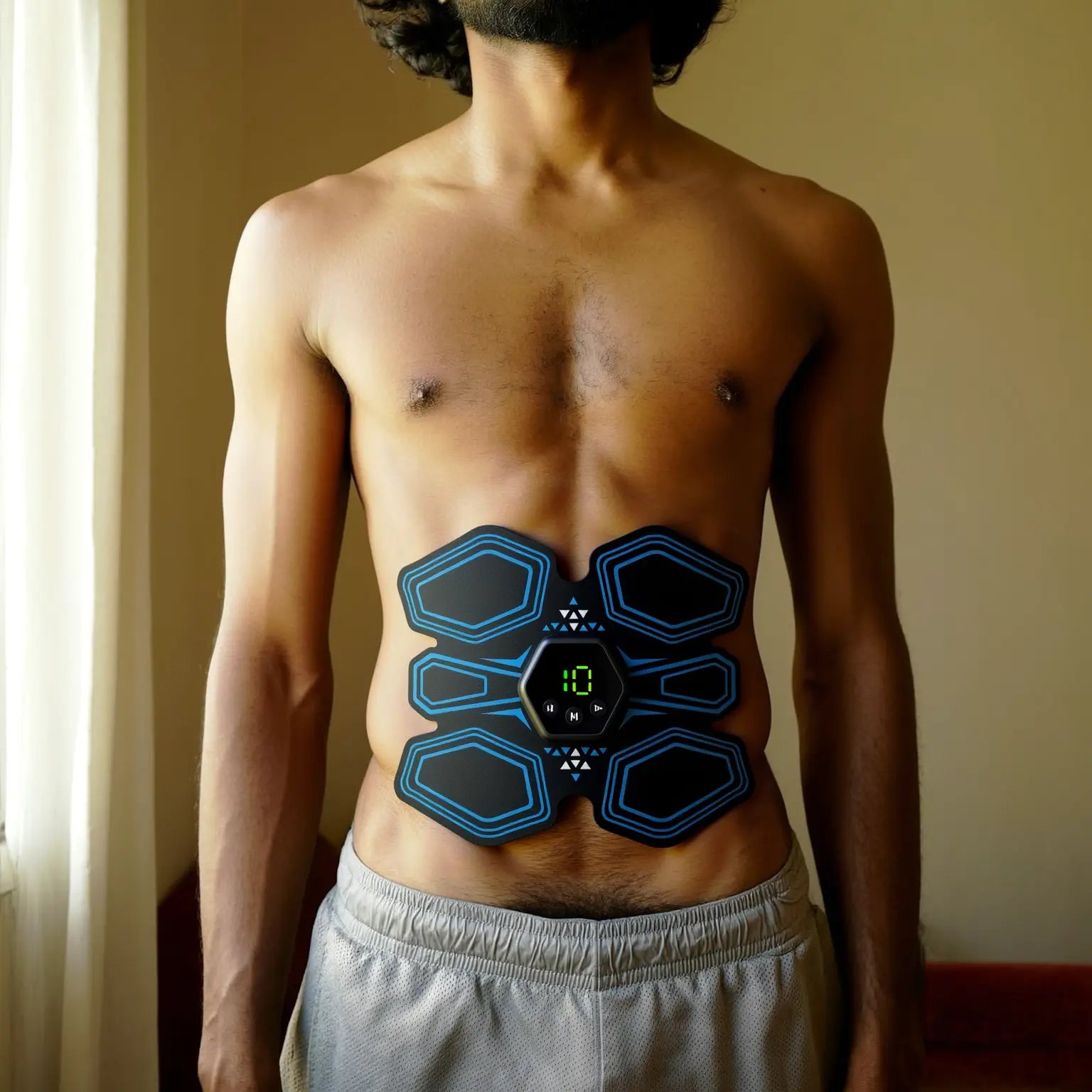 Blinqo FitPro EMS Ab Stimulator - 20,000 Reps in 20 Minutes (Assorted)