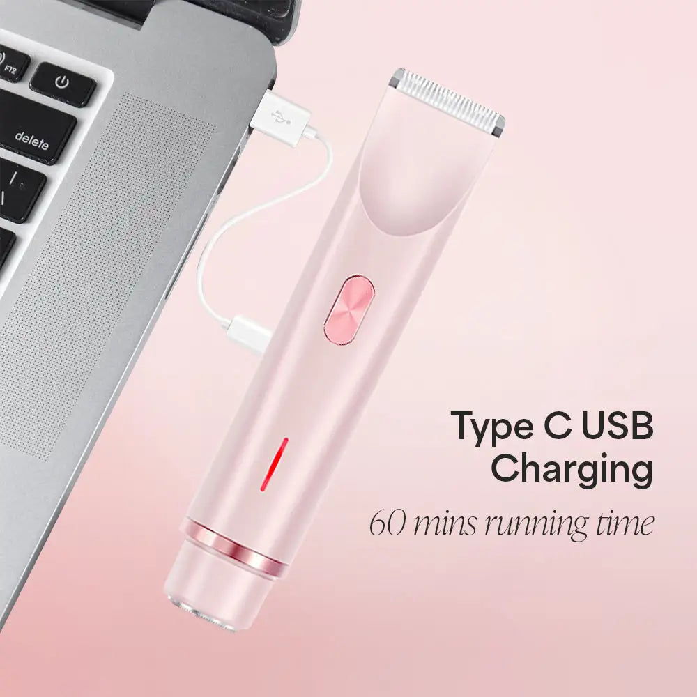 Blinqo 2-in-1 Facial & Body Hair Trimmer