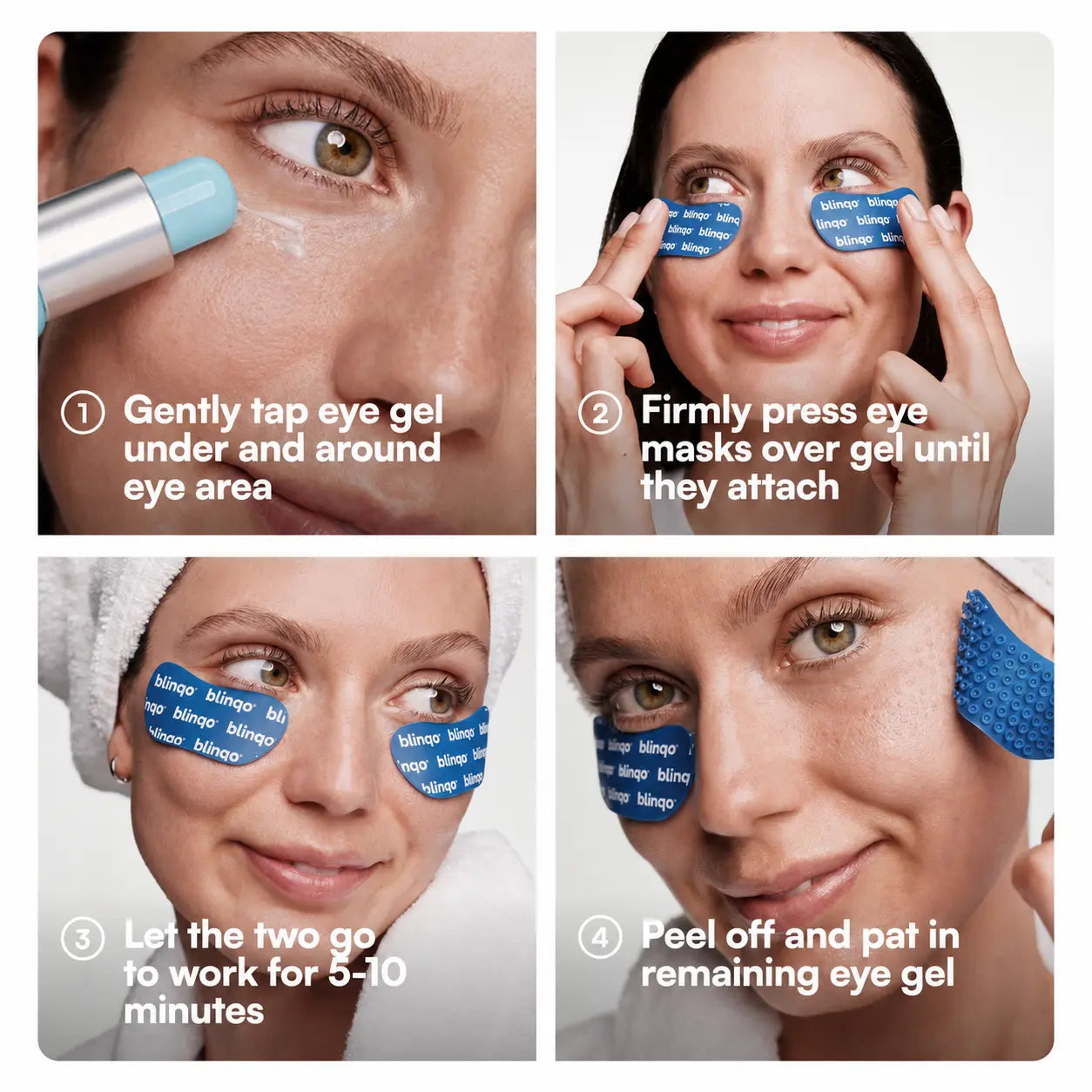 Blinqo Supercharged Reusable Silicone Eye Masks