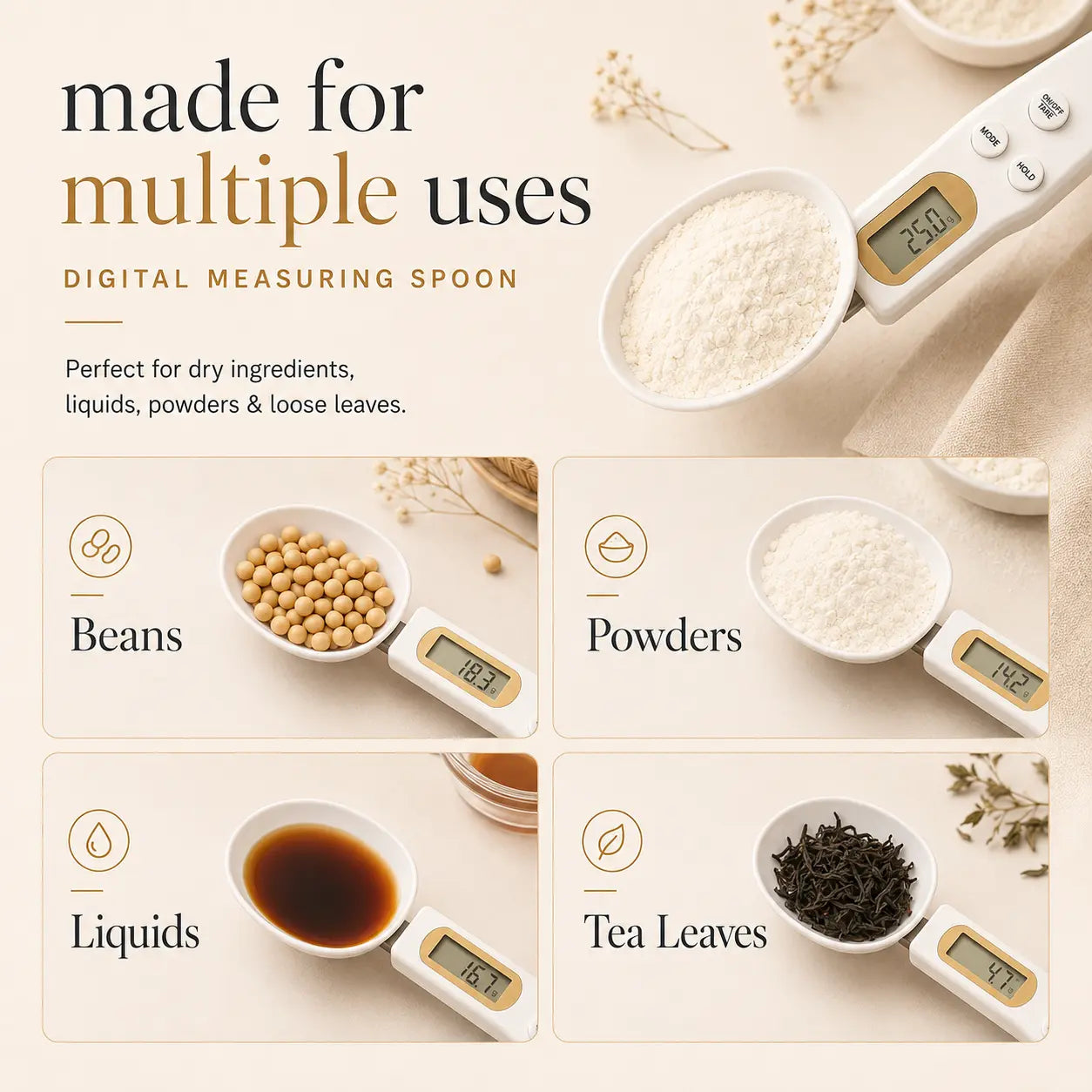 Digital Measuring Spoon Scale
