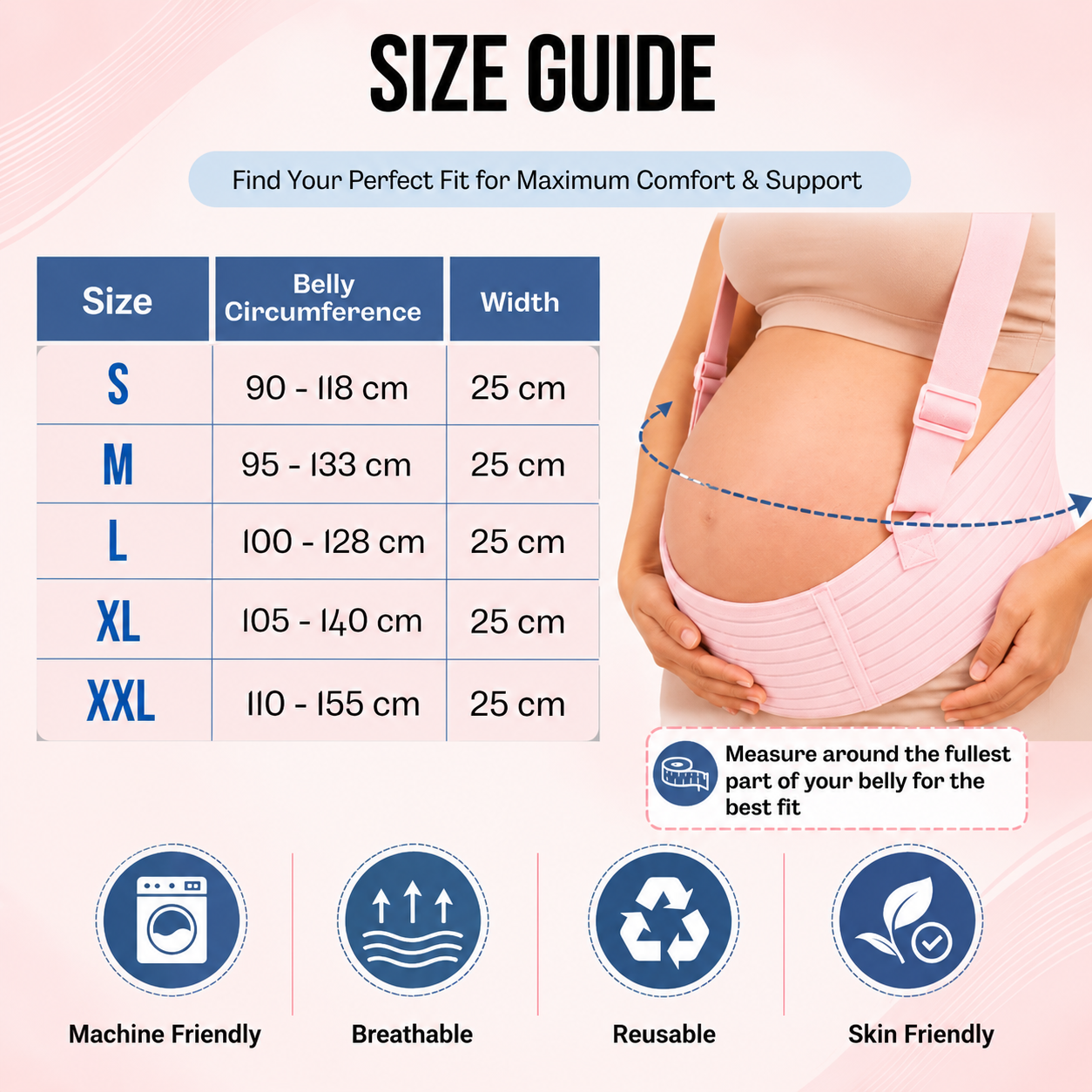 Blinqo Pregnancy Support Belt for Women