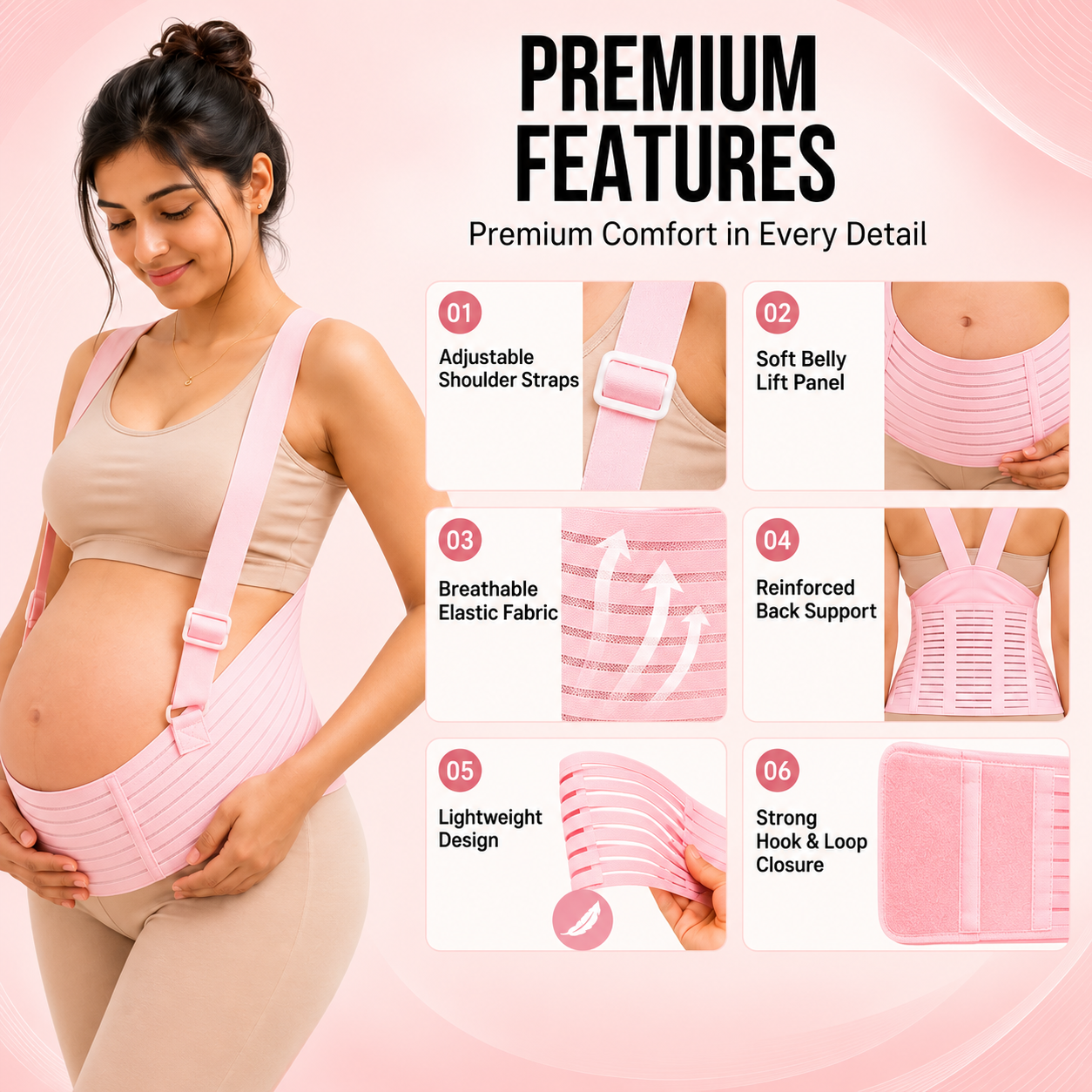 Blinqo Pregnancy Support Belt for Women