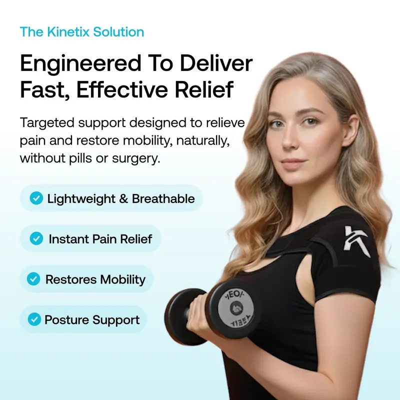 Blinqo Premium Shoulder Brace for Fast Pain Relief & Mobility Recovery