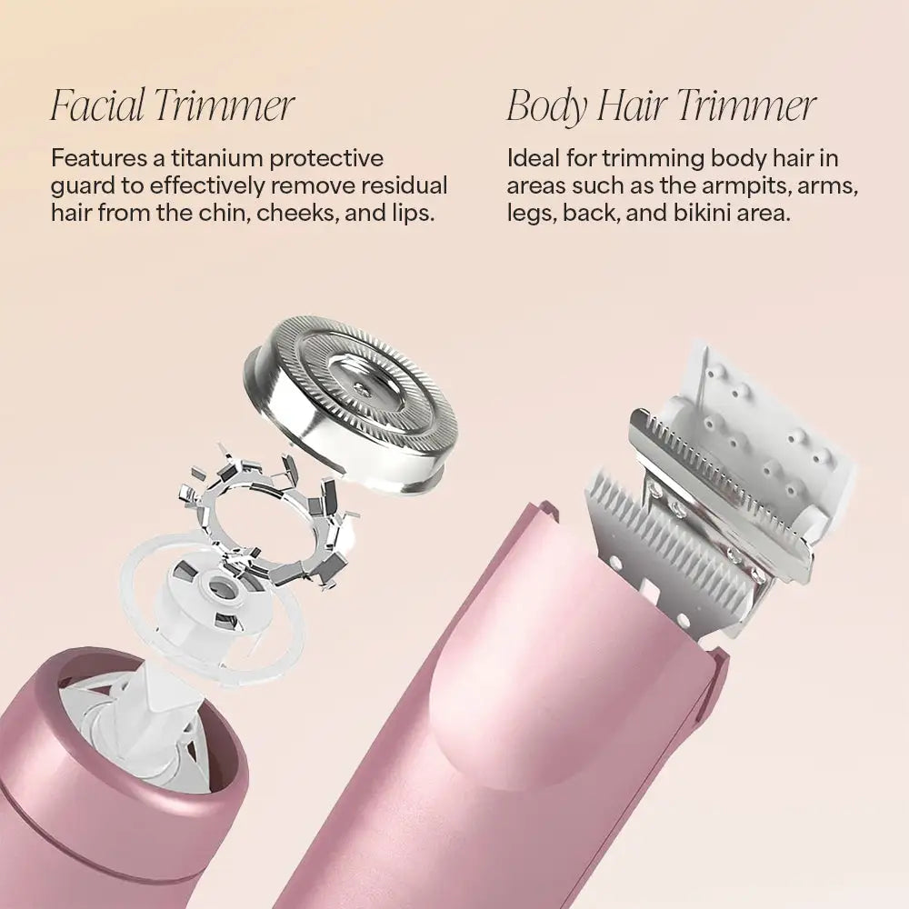 Blinqo 2-in-1 Facial & Body Hair Trimmer