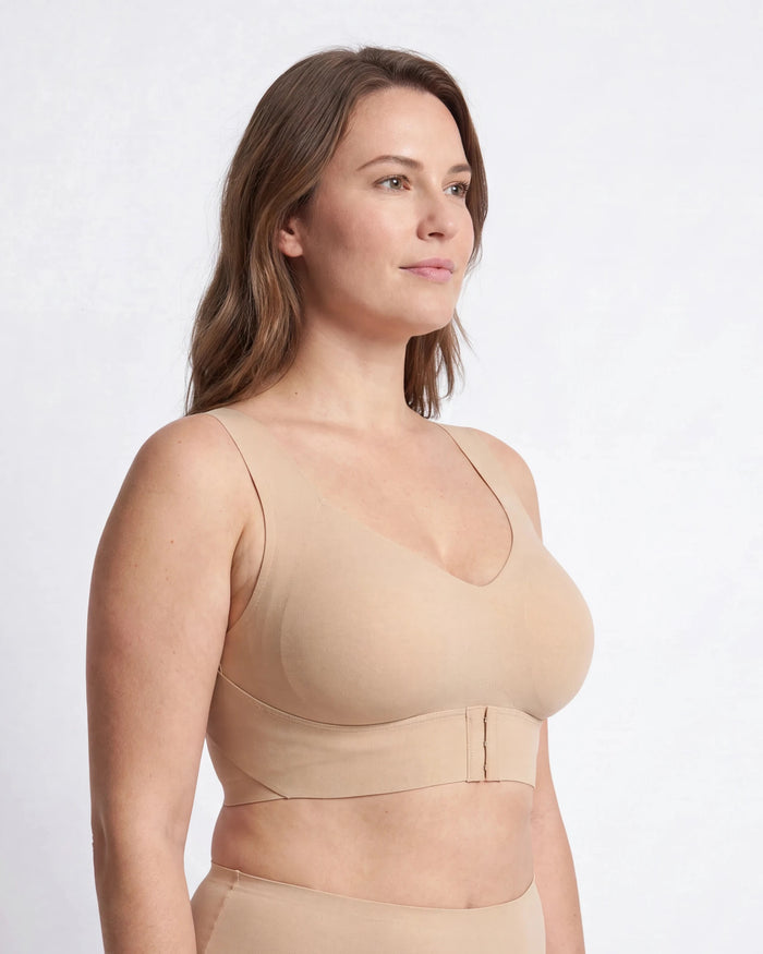 Posture Corrector Bra for Women – Wire-Free Front Closure Support Bra