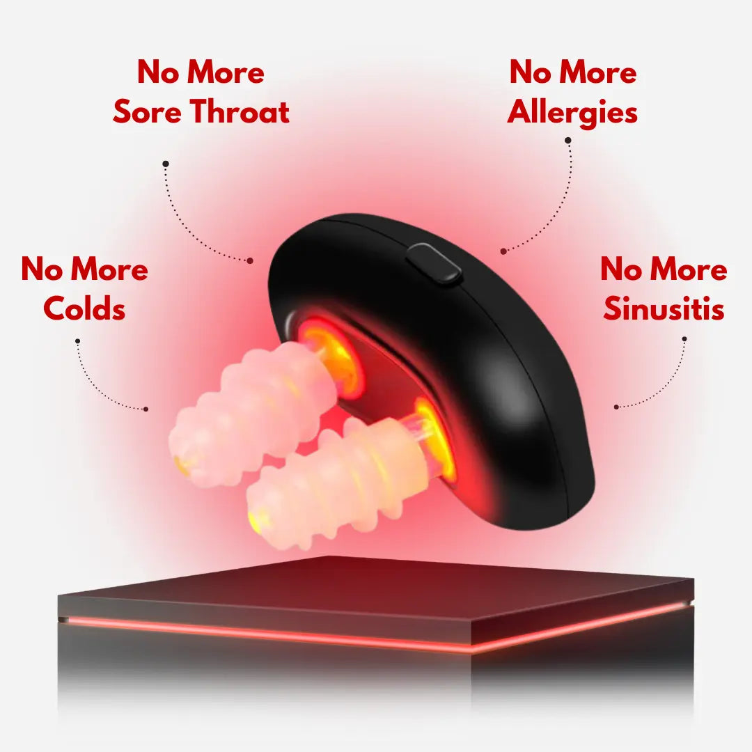 Blinqo Red Light Therapy for Cold, Sinus & Allergy Relief