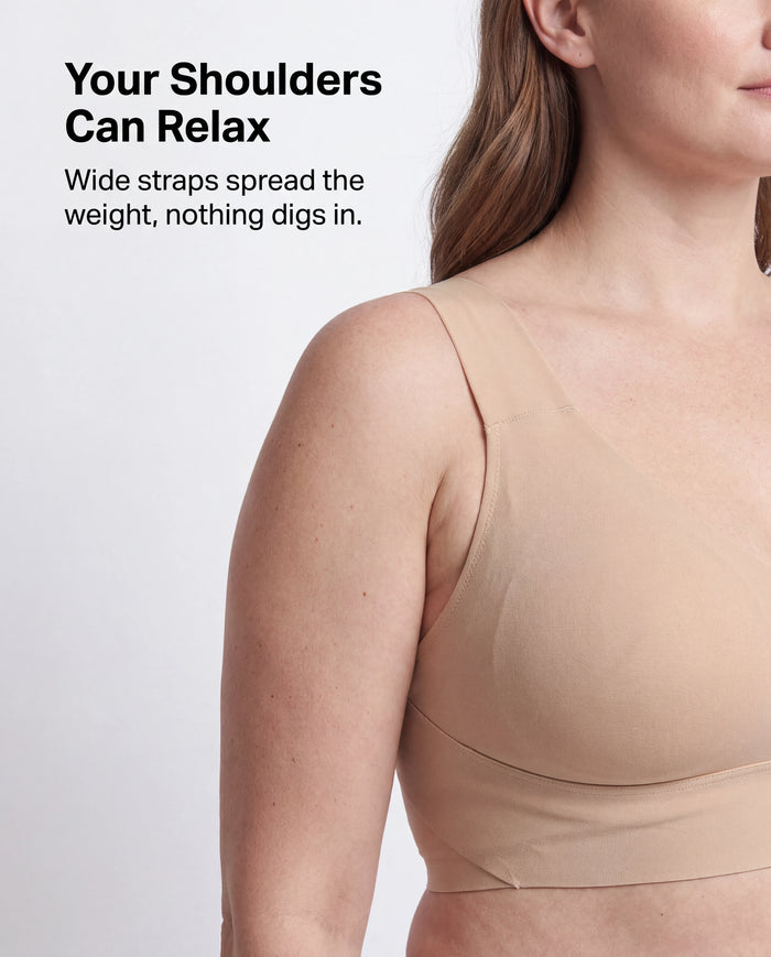 Posture Corrector Bra for Women – Wire-Free Front Closure Support Bra